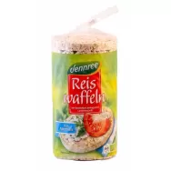 Rondele expandate orez cu sare eco 100g - DENNREE