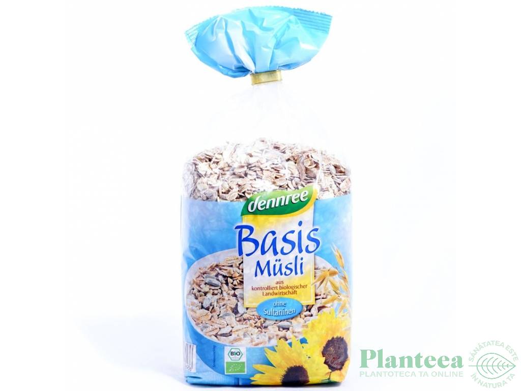 Musli baza fara fructe eco 750g - DENNREE