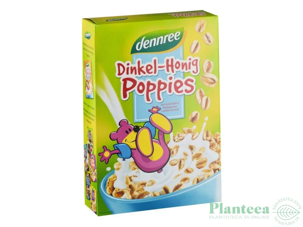 Poppies spelta miere eco 375g - DENNREE