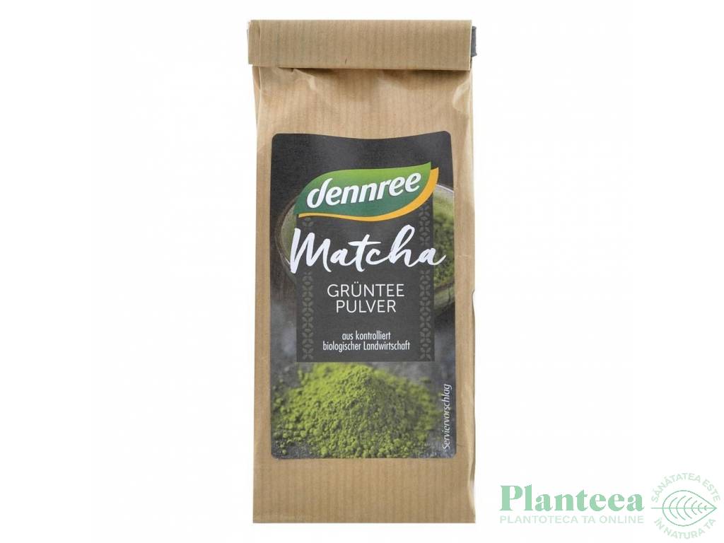Ceai verde matcha pulbere eco 30g - DENNREE