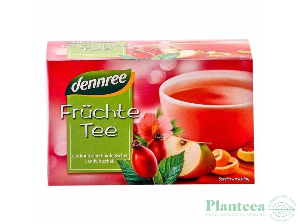 Ceai fructe eco 2g x 20dz - DENNREE