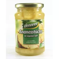 Compot ananas bucati eco 350g - DENNREE