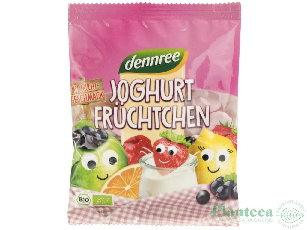 Jeleuri iaurt fructe eco 90g - DENNREE