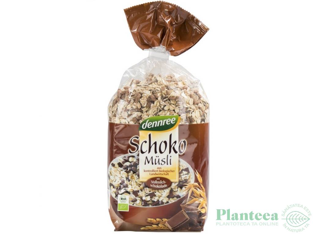 Musli ciocolata eco 750g - DENNREE