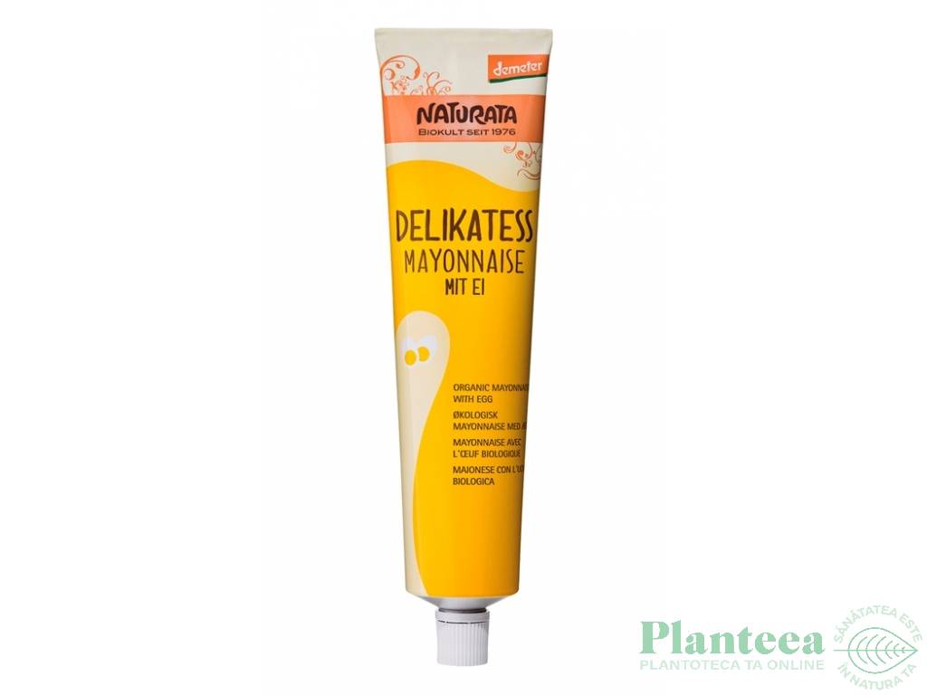 Maioneza clasica Delikatess tub 185ml - NATURATA