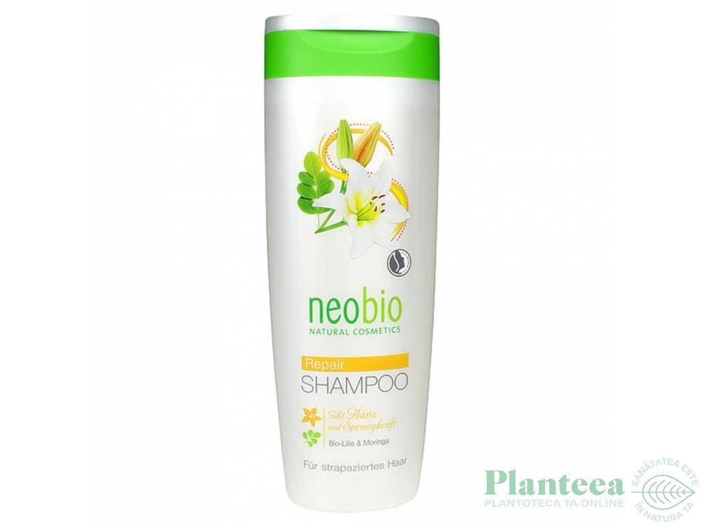 Sampon stralucire reparare crin moringa 250ml - NEOBIO