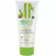 Sampon gel dus 2in1 masline bambus 200ml - NEOBIO