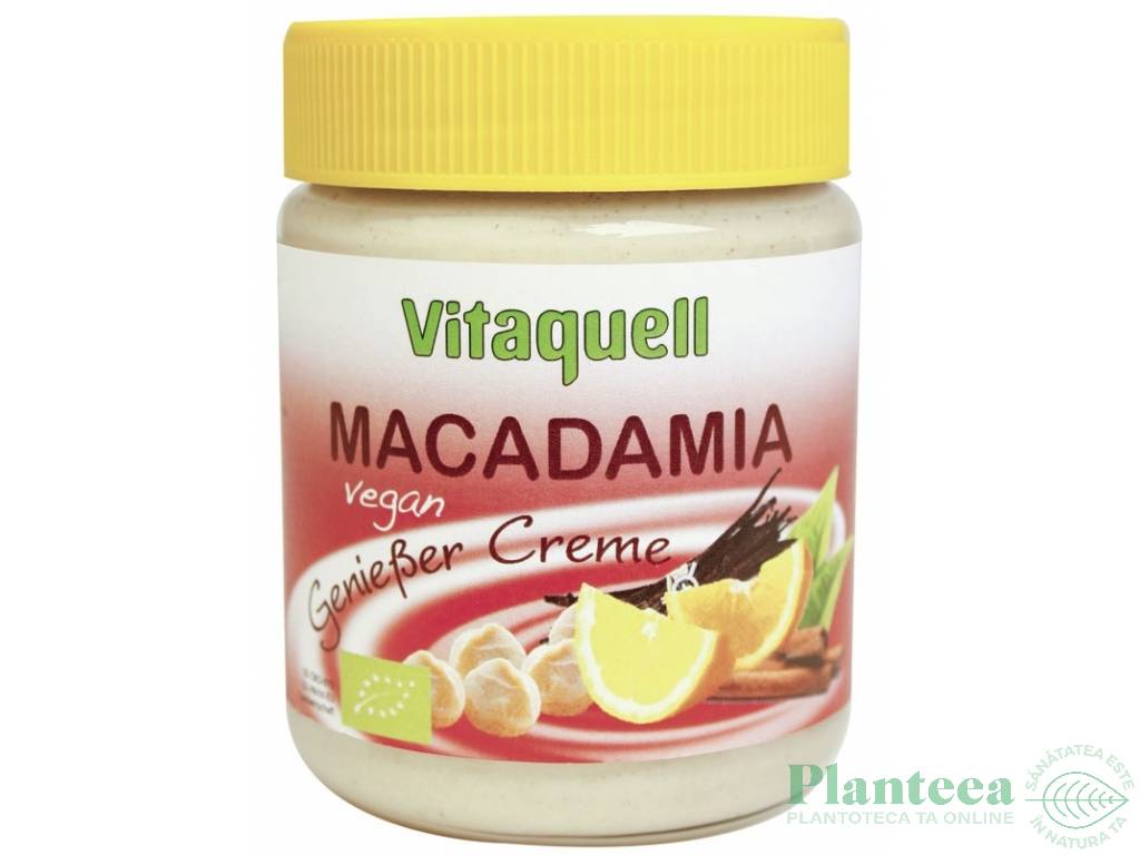 Crema desert macadamia condimente eco 250g - VITAQUELL