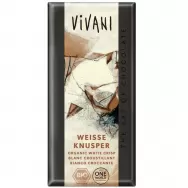 Ciocolata alba orez expandat eco 100g - VIVANI