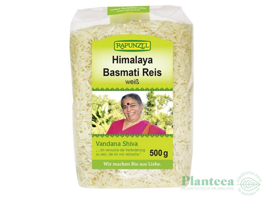 Orez basmati alb Vandana Shiva eco 500g - RAPUNZEL