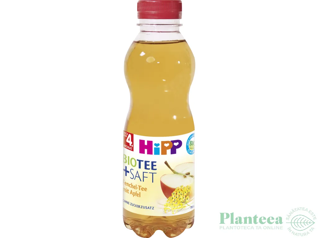Suc ceai fenicul mere bebe +4luni 500ml - HIPP ORGANIC