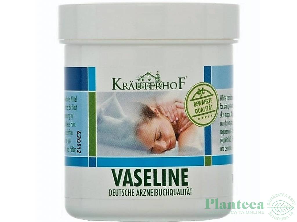 Vaselina alba pura 100ml - KRAUTERHOF