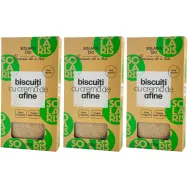 Pachet biscuiti crema afine eco 3x175g - SOLARIS