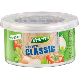 Pate vegetal clasic eco 125g - DENNREE