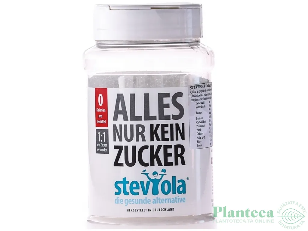 Stevie indulcitor cristalizat 350g - STEVIOLA