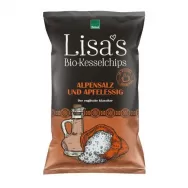 Chipsuri cartofi sare Alpi otet mere eco 110g - LISA`S