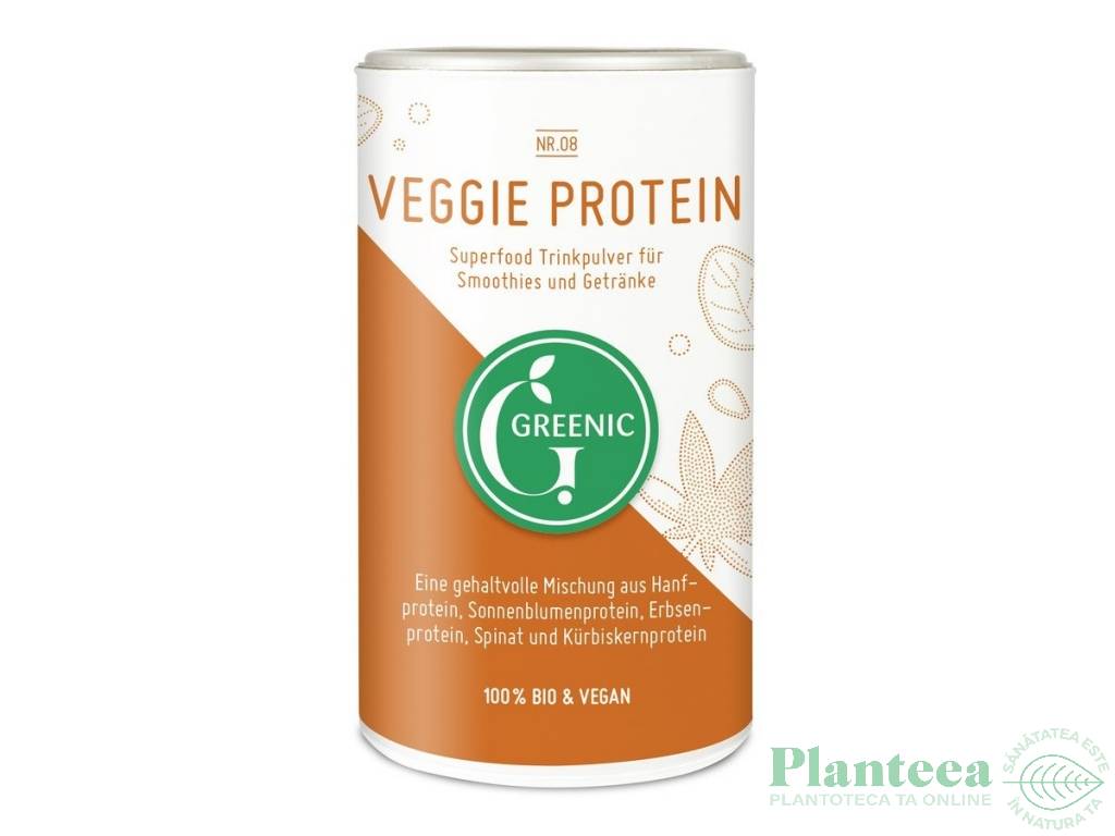 Pulbere vegana proteica eco 150g - GREENIC