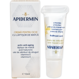 Crema ochi antiage laptisor matca Apidermin 10ml - COMPLEX APICOL