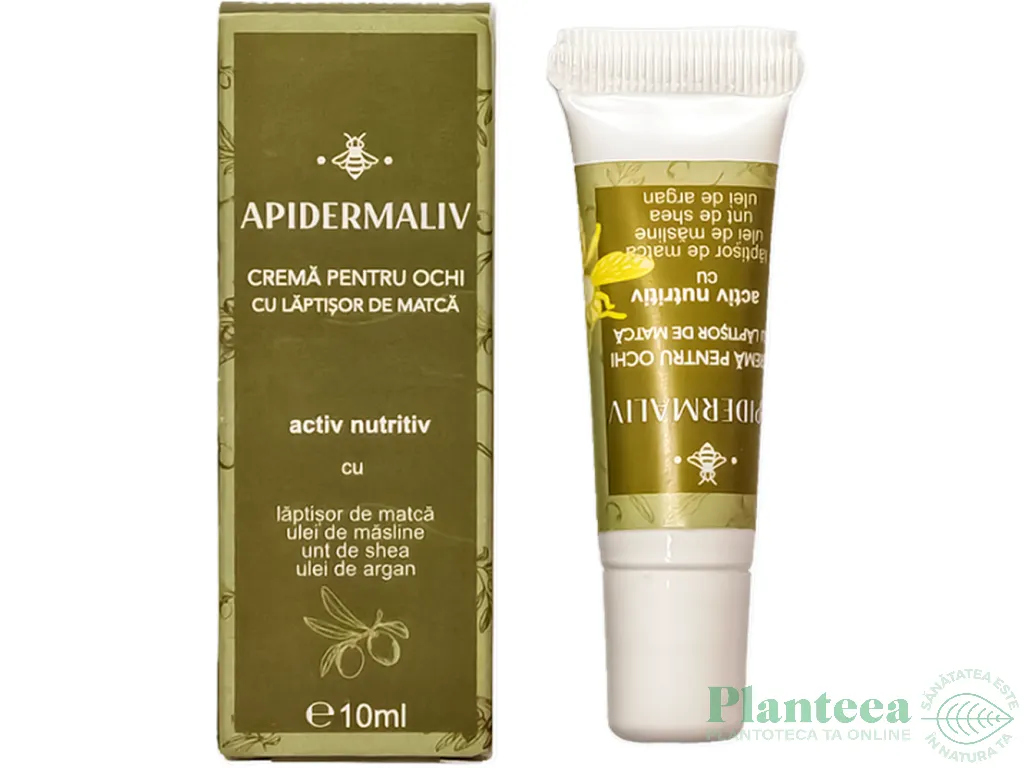 Crema ochi nutritiva laptisor matca Apidermaliv 10ml - COMPLEX APICOL