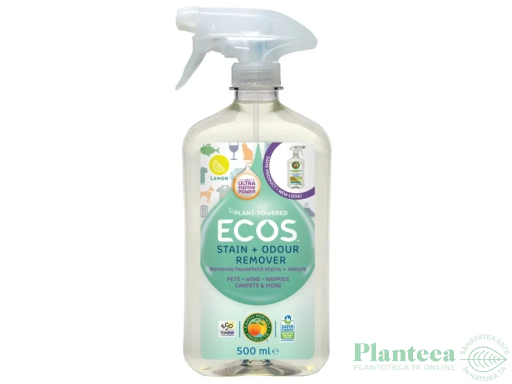 Solutie scos pete mirosuri textile 500ml - EARTH FRIENDLY