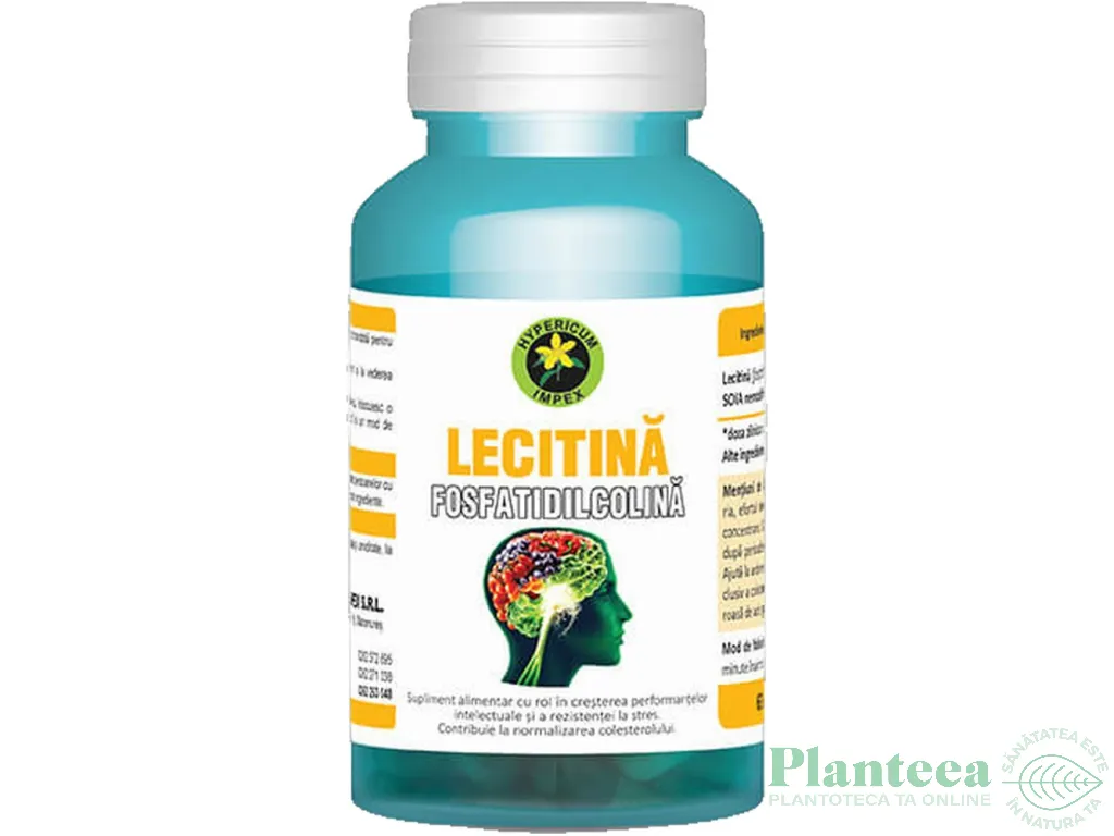 Lecitina fosfatidilcolina 60cps - HYPERICUM