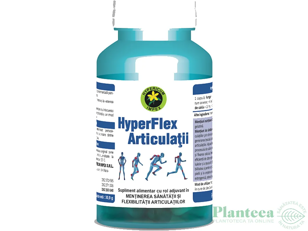 Hyper flex articulatii 60cps - HYPERICUM