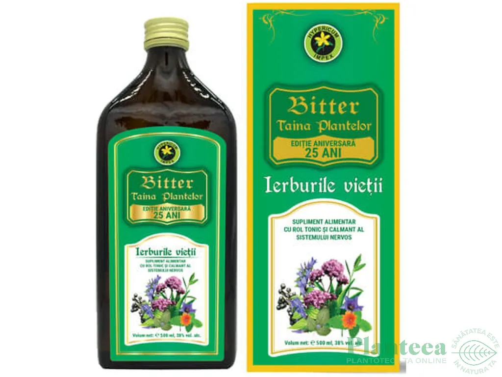 Bitter ierburile vietii 500ml - HYPERICUM