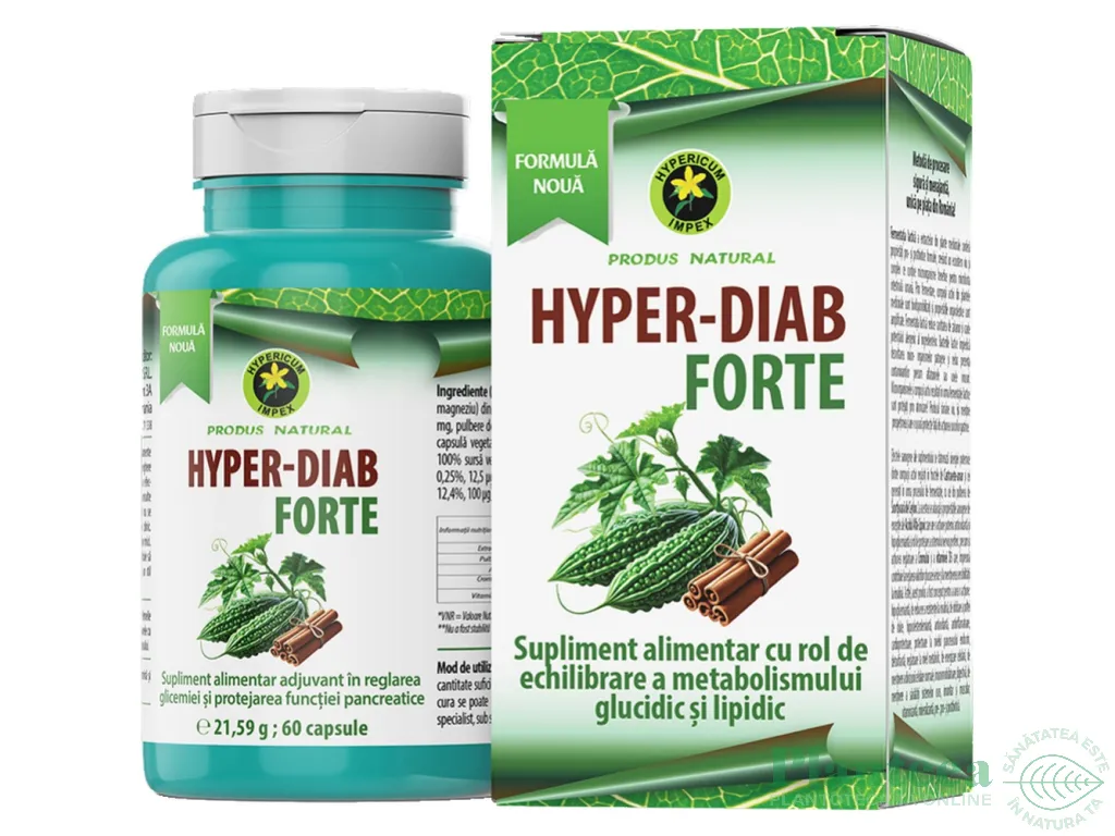 Hyper diab forte 60cps - HYPERICUM