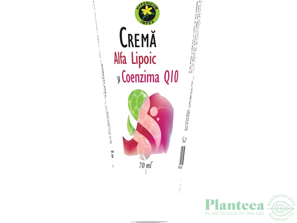 Crema corp alfa lipoic coenzima Q10 70ml - HYPERICUM