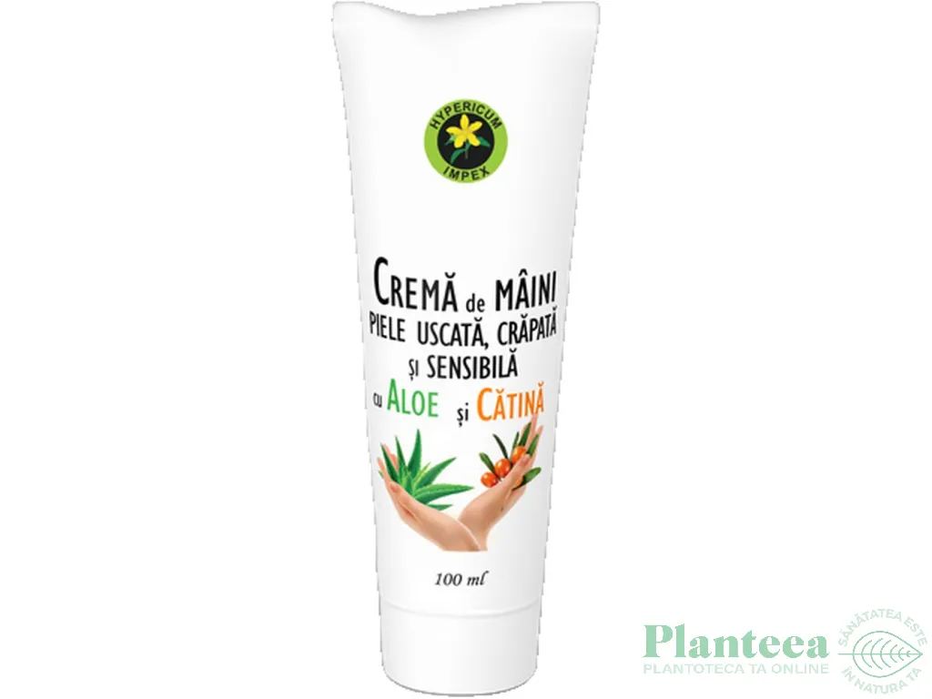 Crema maini uscate aloe catina 100ml - HYPERICUM