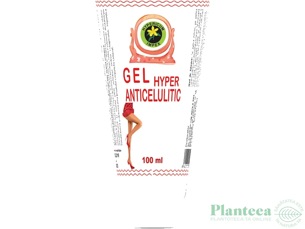 Gel anticelulitic 100ml - HYPERICUM