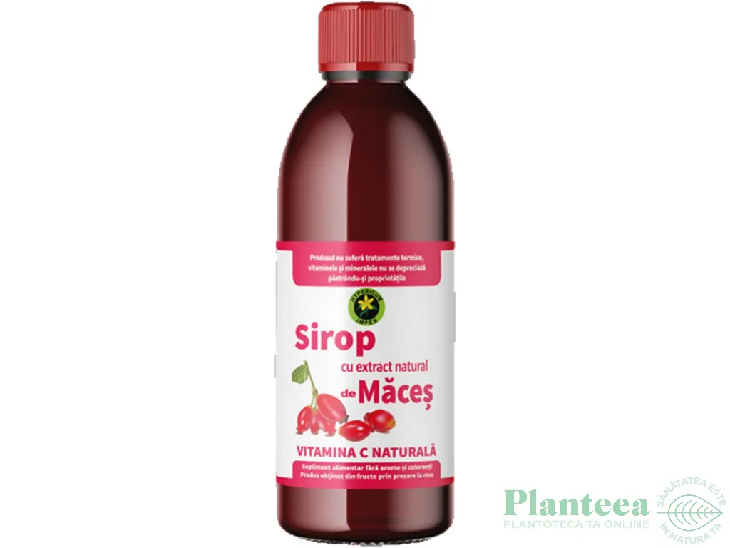 Sirop maces cu zahar invertit 500ml - HYPERICUM
