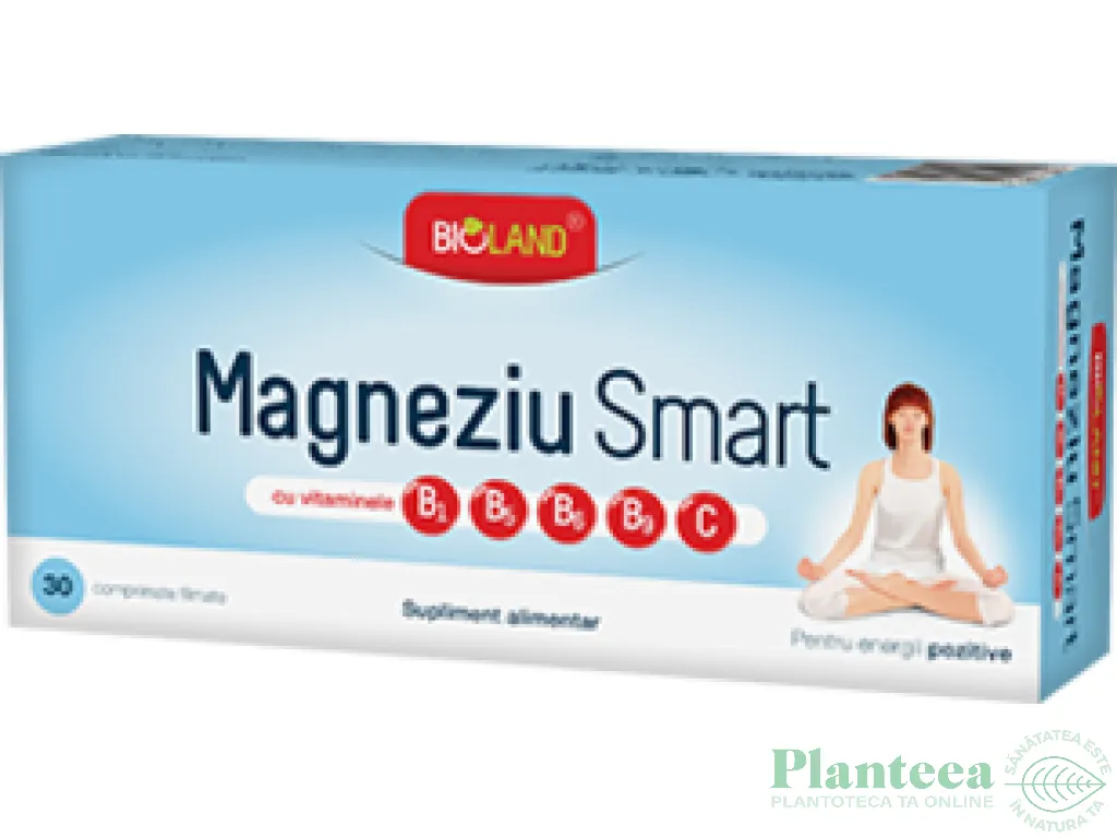 Magneziu smart 30cp - BIOLAND