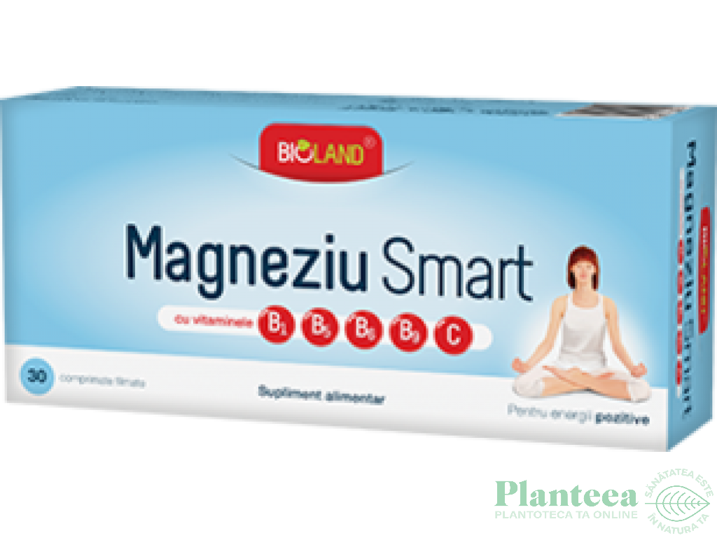 Magneziu smart 30cp - BIOLAND