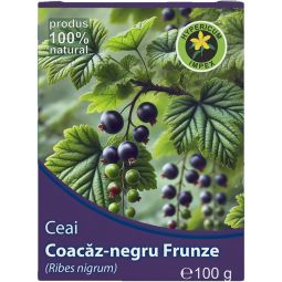 Ceai coacaz negru frunze 100g - HYPERICUM