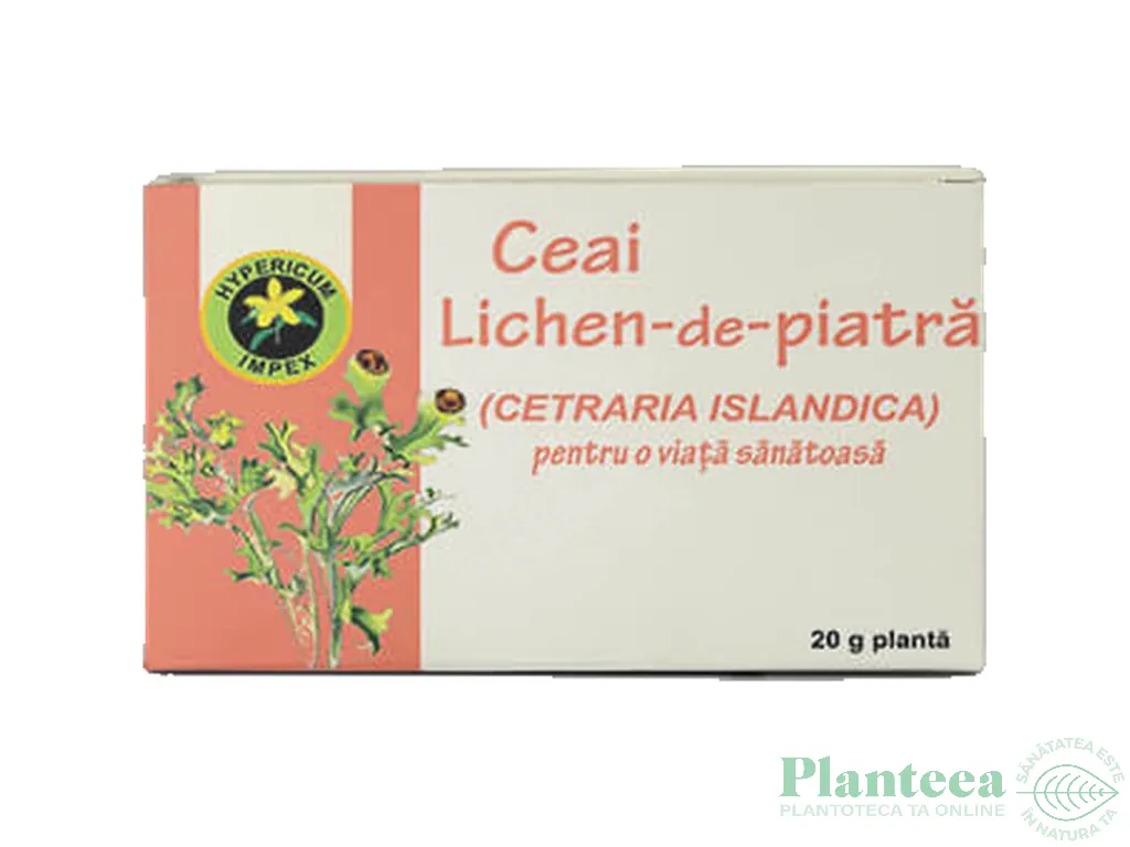 Ceai licheni piatra 20g - HYPERICUM