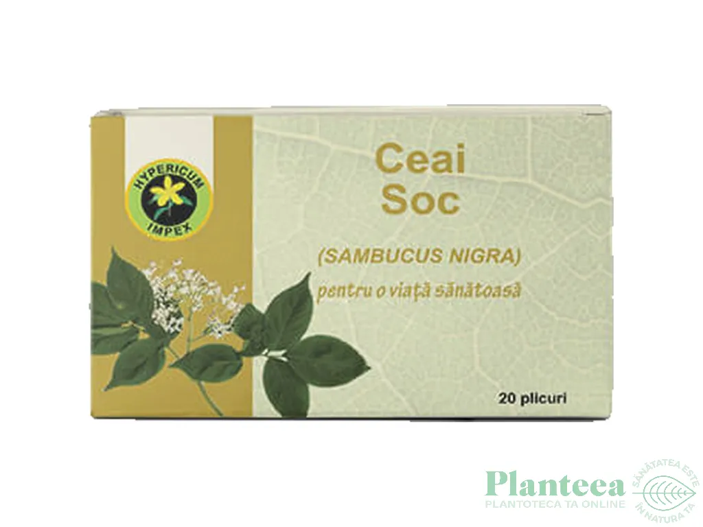 Ceai soc flori 20dz - HYPERICUM