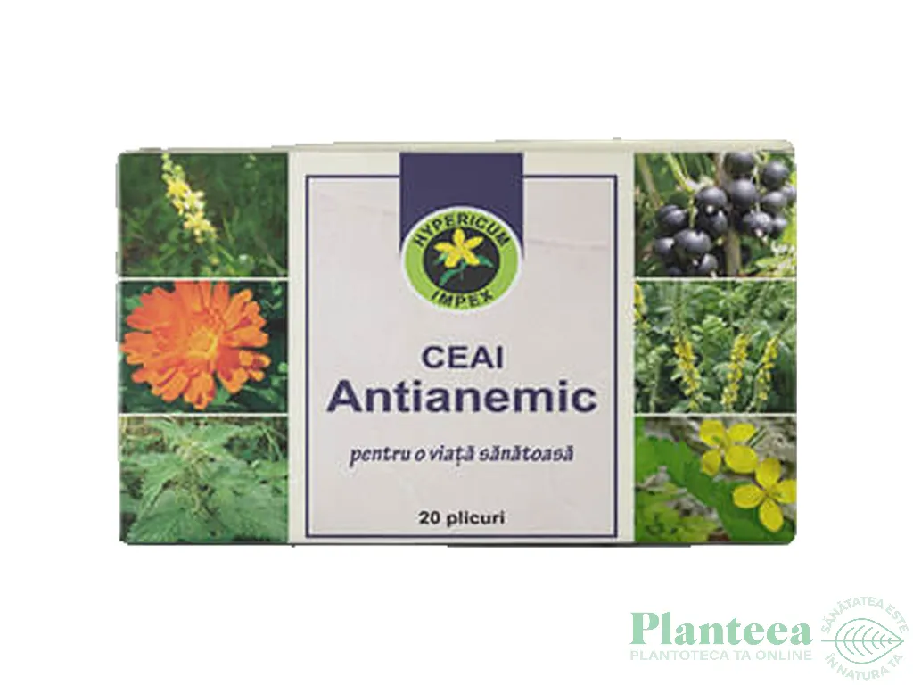 Ceai antianemic 20dz - HYPERICUM
