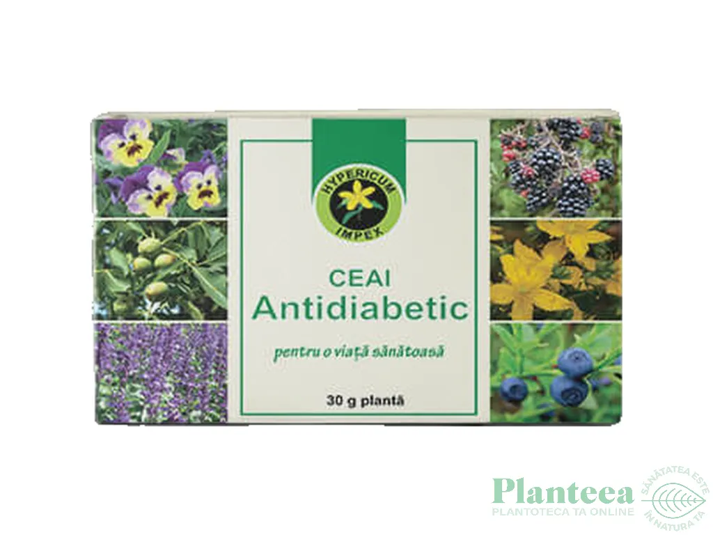 Ceai antidiabetic 30g - HYPERICUM