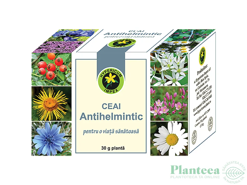 Ceai antihelmintic 30g - HYPERICUM
