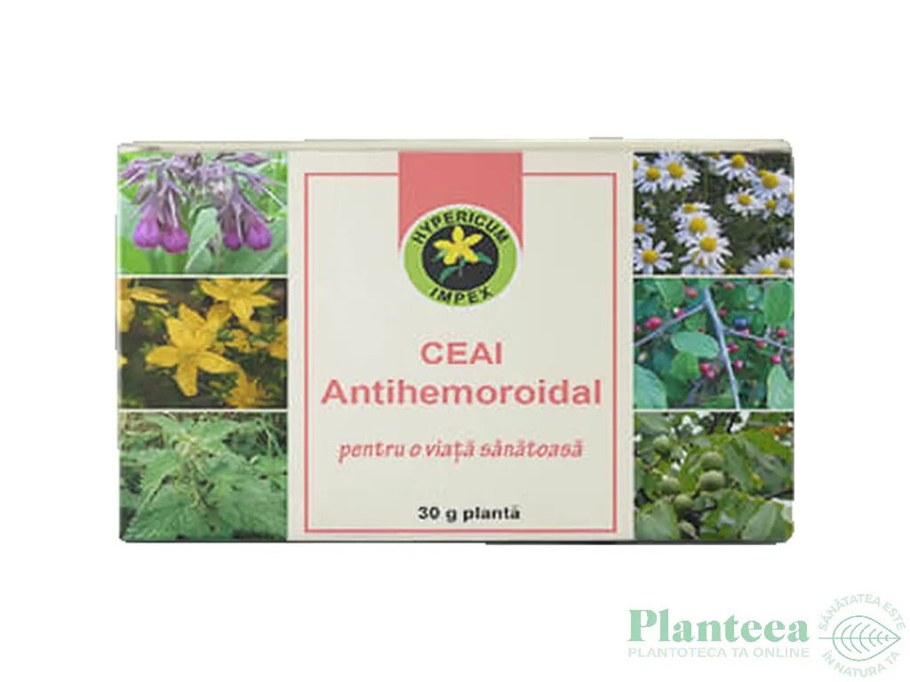 Ceai antihemoroidal 30g - HYPERICUM