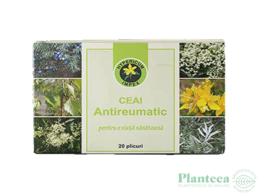 Ceai antireumatic 20dz - HYPERICUM