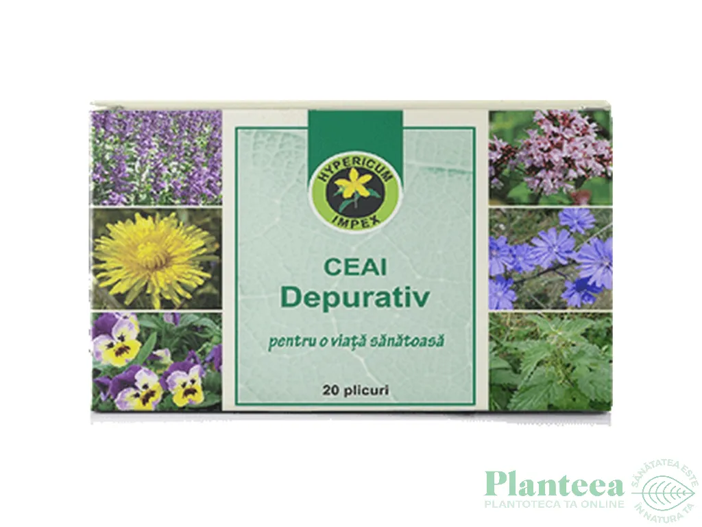 Ceai depurativ 20dz - HYPERICUM