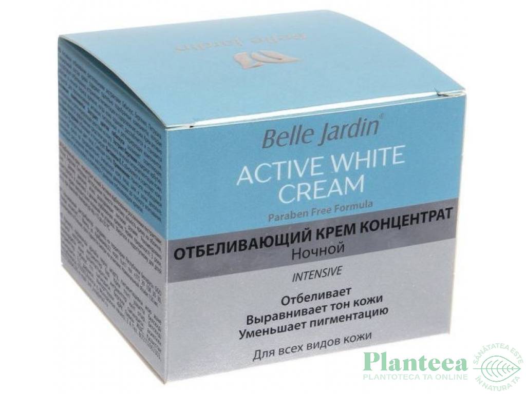 Crema noapte concentrata albire intensiv Active White 150ml - BELLE JARDIN