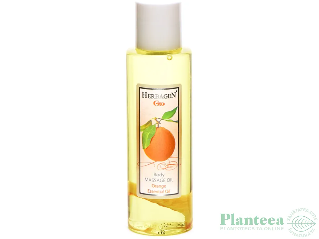 Ulei masaj corp portocale 100ml - HERBAGEN