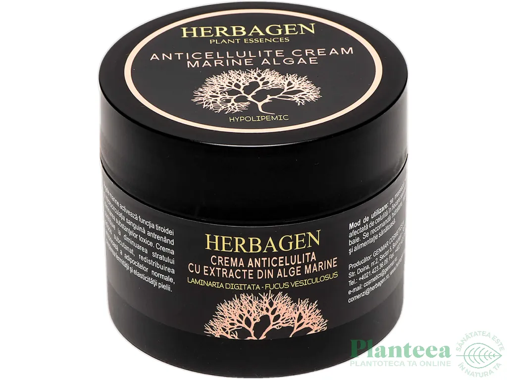 Crema anticelulita alge marine 200g - HERBAGEN