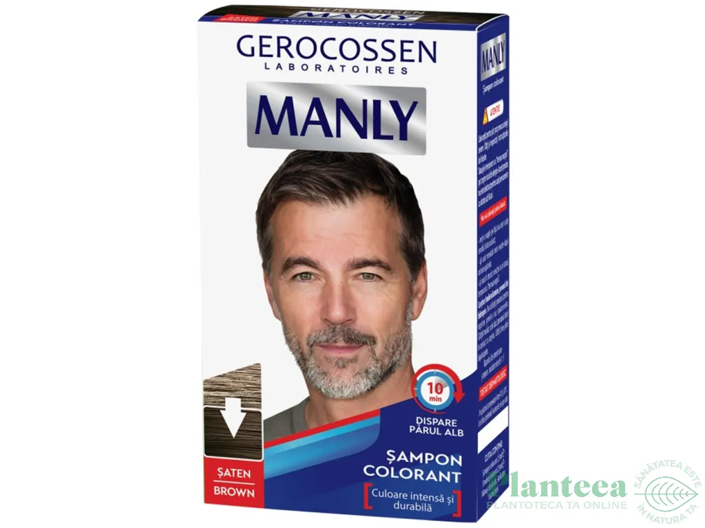 Sampon colorant concentrat saten Manly 25ml - GEROCOSSEN