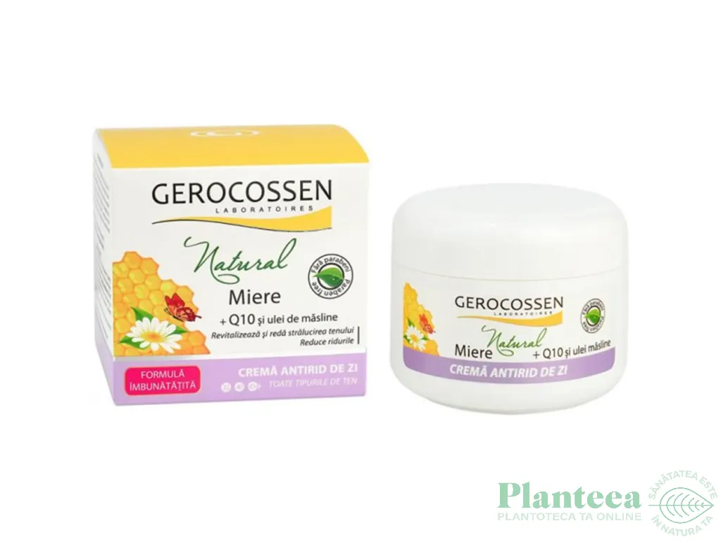 Crema zi antirid Natural 100ml - GEROCOSSEN