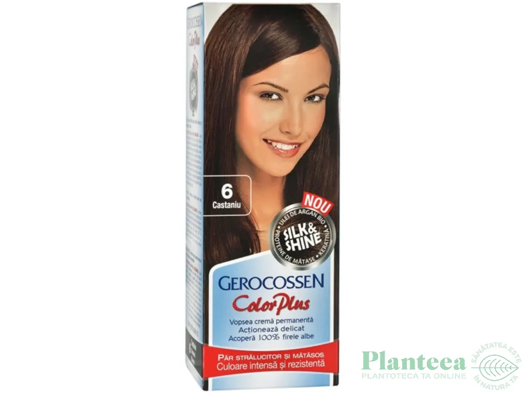 Vopsea par nr6 castaniu 50ml - GEROCOSSEN
