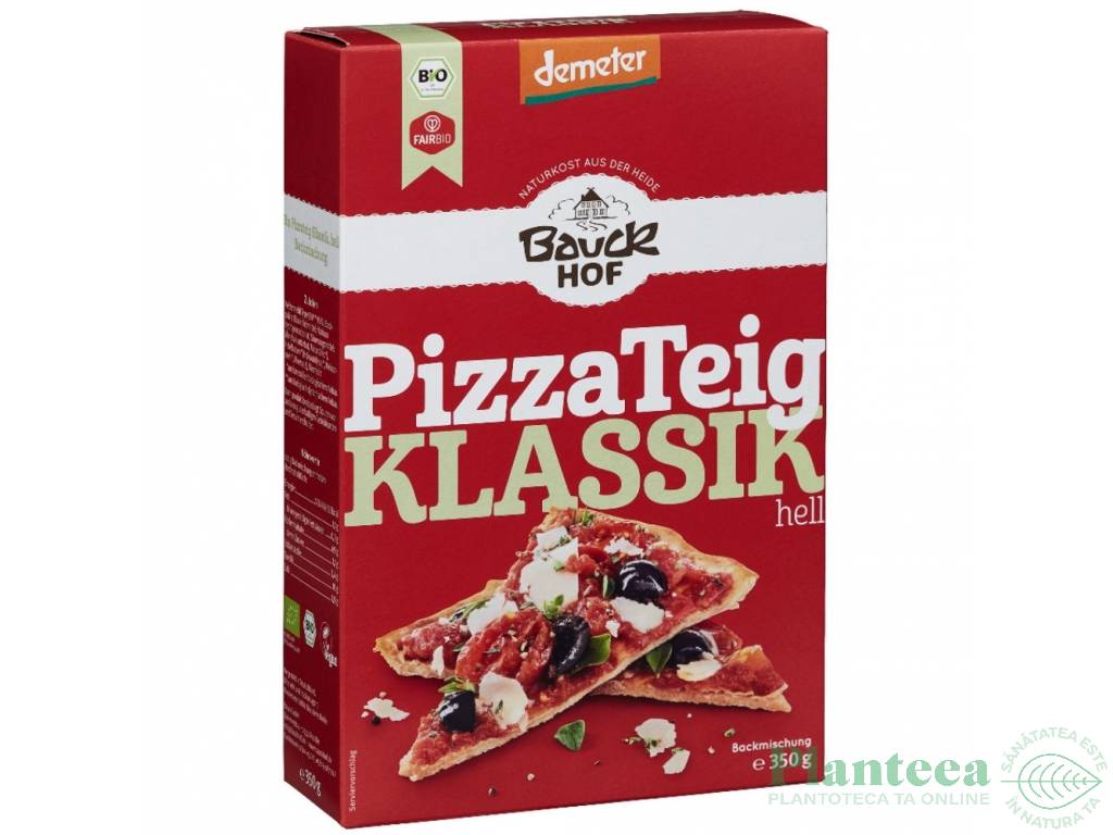 Premix blat pizza klassik Demeter eco 350g - BAUCK HOF